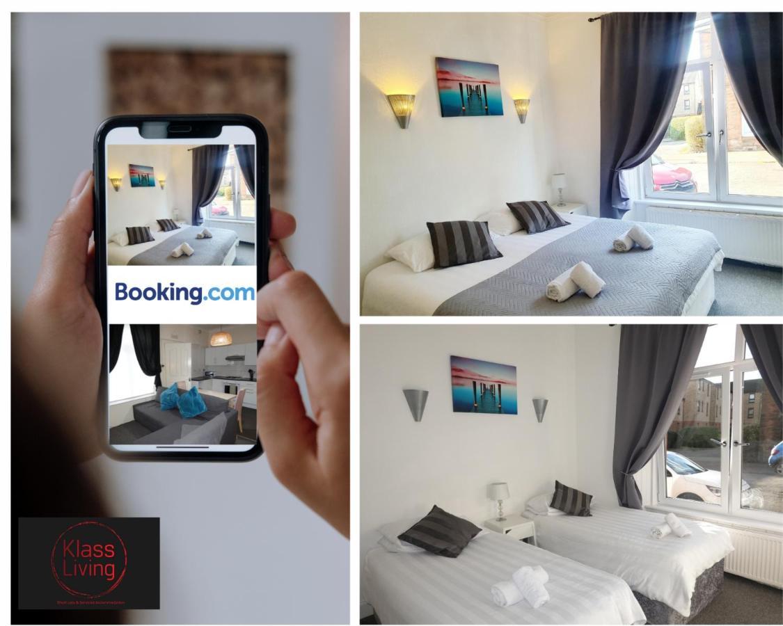 One Bedroom Apartment By Klass Living Serviced Accommodation Bellshill - Elmbank Street Apartment Exteriör bild